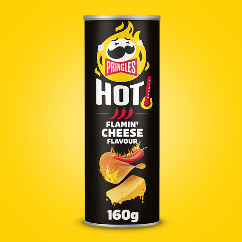 Pringles Hot Flamin' Cheese Flavour - 160g