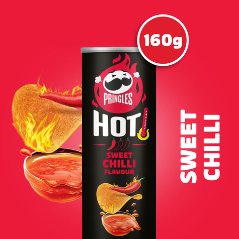 Pringles Hot Sweet Chilli Flavour - 160g