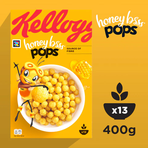 Kellogg's Honey Bsss Pops - 400g
