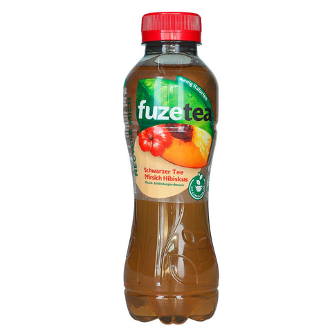 fuzetea Schwarzer Tee Pfirsich Hibiskus 0,4 l