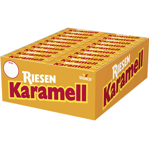 Riesen Karamell 80x6 Stück