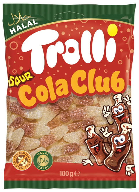 Trolli Sour Cola Club 100 g