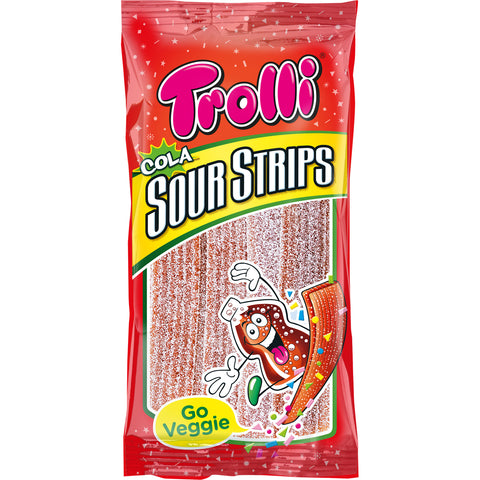 Trolli Cola Sour Strips 85 g