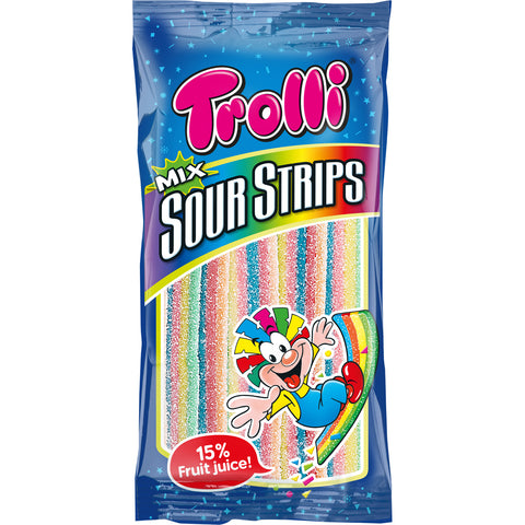 Trolli Mix Sour Strips 85 g