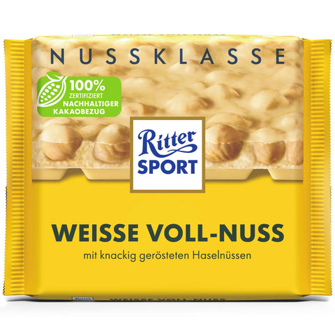 Ritter Sport Weiße Voll-Nuss 100 g