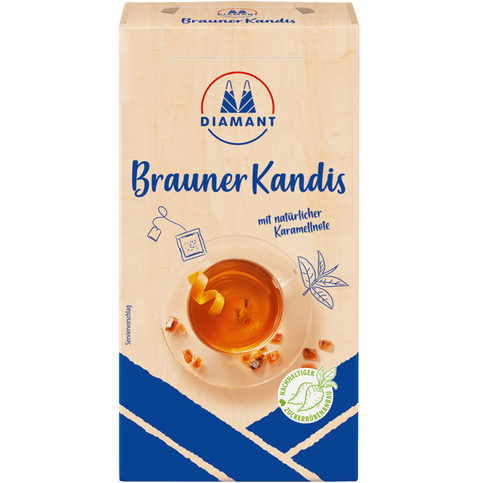 Diamant Kandiszucker braun 500g
