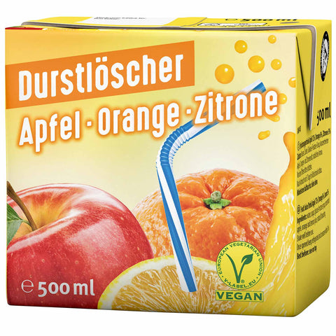 Durstlöscher Apfel-Orange-Zitrone 500ml