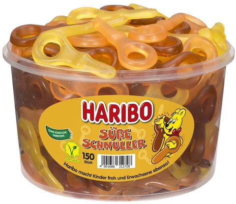Haribo Süße Schnuller, Fruchtgummi, 150 Stück