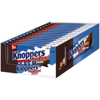 Knoppers NussRiegel Dark 5x40g