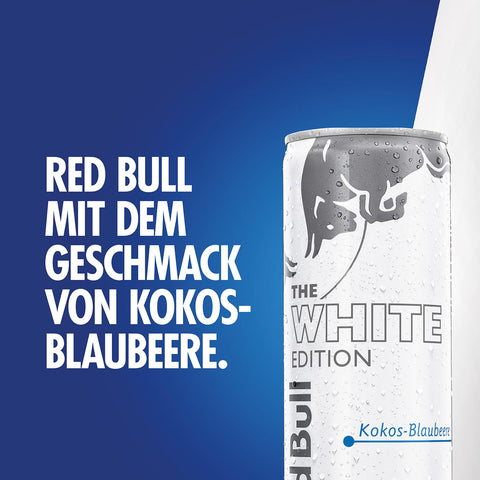 Red Bull Energy Drink White Edition Kokos-Blaubeere 250ml