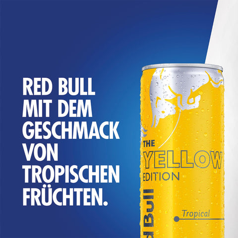 Red Bull Energy Drink Yellow Edition Tropical 250ml