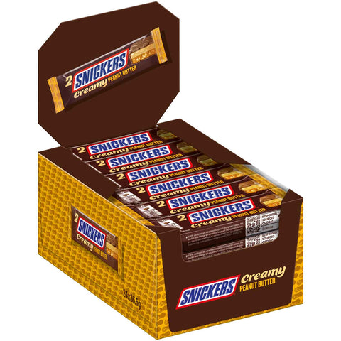 Snickers Creamy Peanut Butter 24x36,5 g