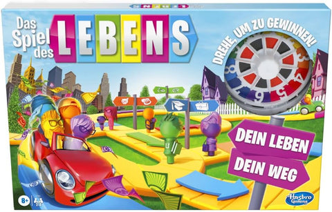 Hasbro Das Spiel des Lebens, 2-4 Spieler, ab 8 Jahren