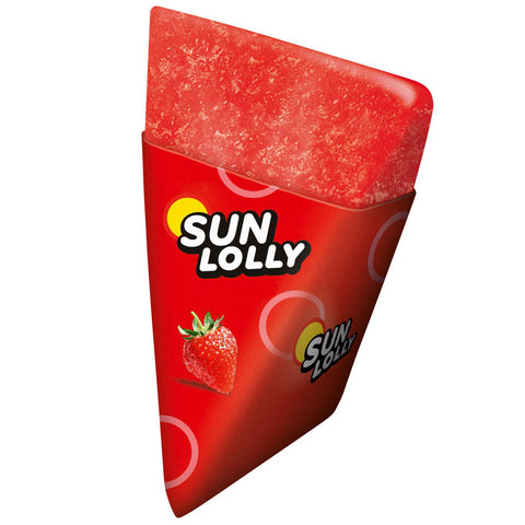Sun Lolly Wassereis Erdbeere 8er