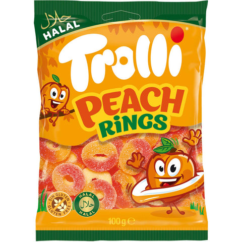 Trolli Peach Rings 100 g