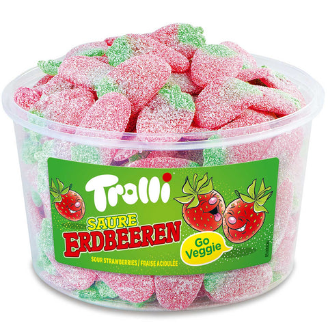 Trolli Saure Erdbeeren 150 Stück