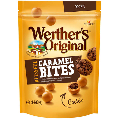 Werther's Original Blissful Caramel Bites Cookie 140g