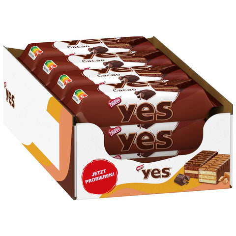 YES Cacao Kuchenriegel (12 x 32g)
