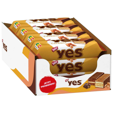 YES Caramel Kuchenriegel (12 x 32g)