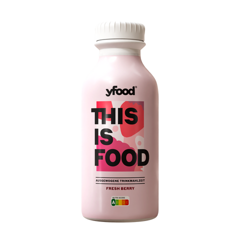 yfood Trinkmahlzeit Fresh Berry 500ml